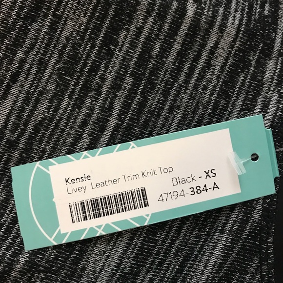 Kenzie leather trim tip from stitch fix - Picture 2 of 2